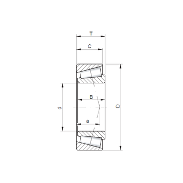 JP10044/10 CX Tapered Roller Bearings #1 image